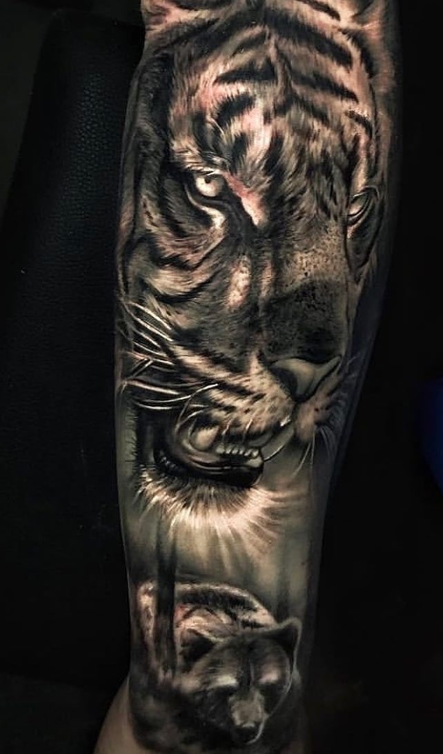 tatuaje tigre 86