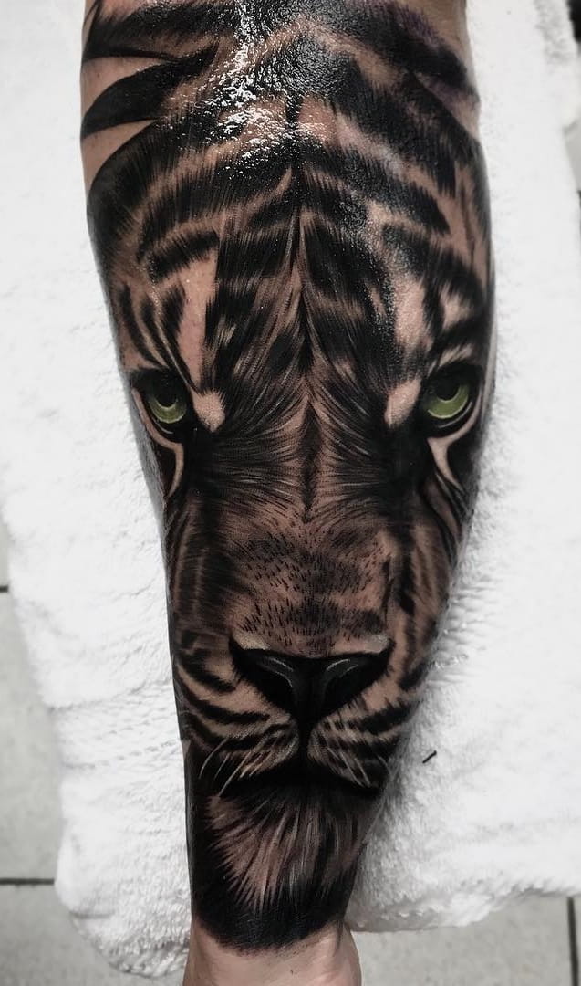 tatuaje tigre 92