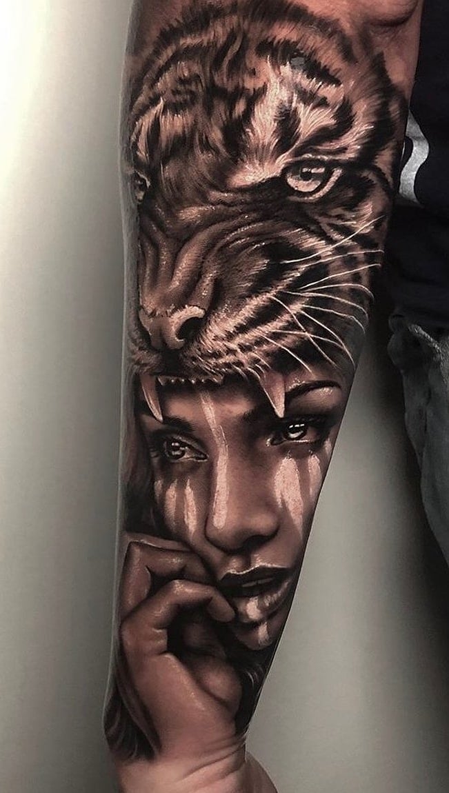 tatuaje tigre 96