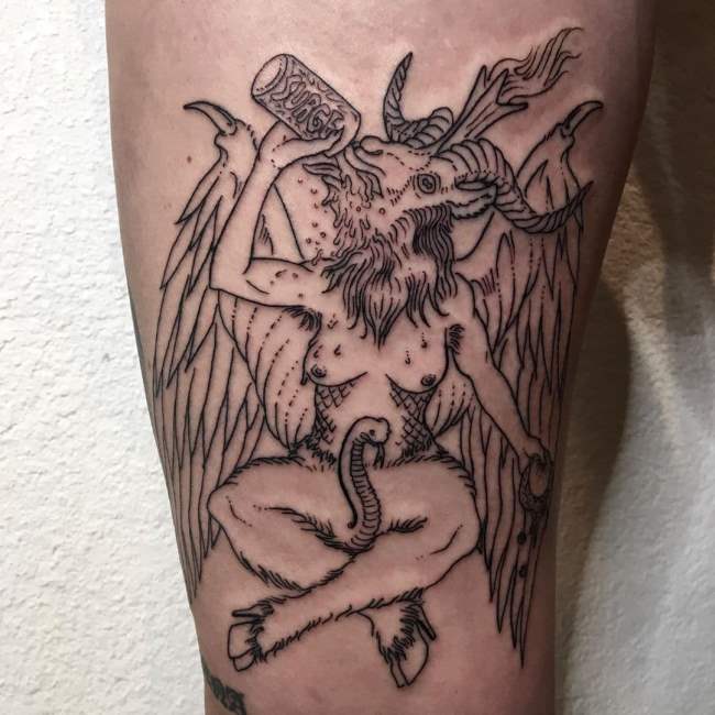 tattoo baphomet 100