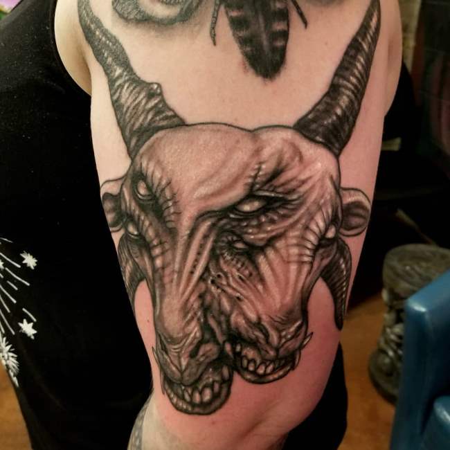 tattoo baphomet 112