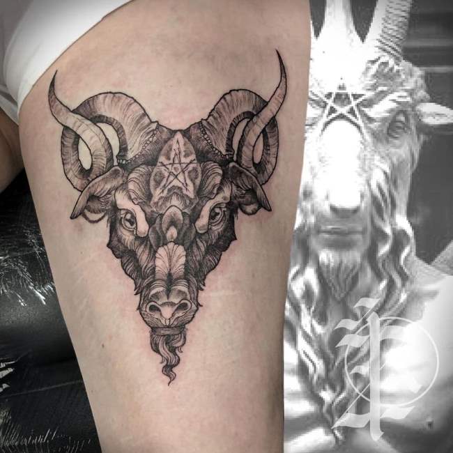 tattoo baphomet 116