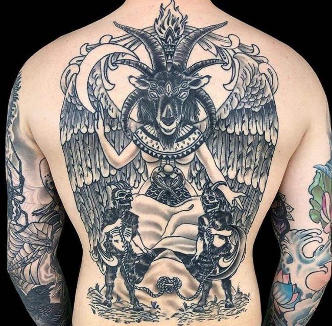 tattoo baphomet 120