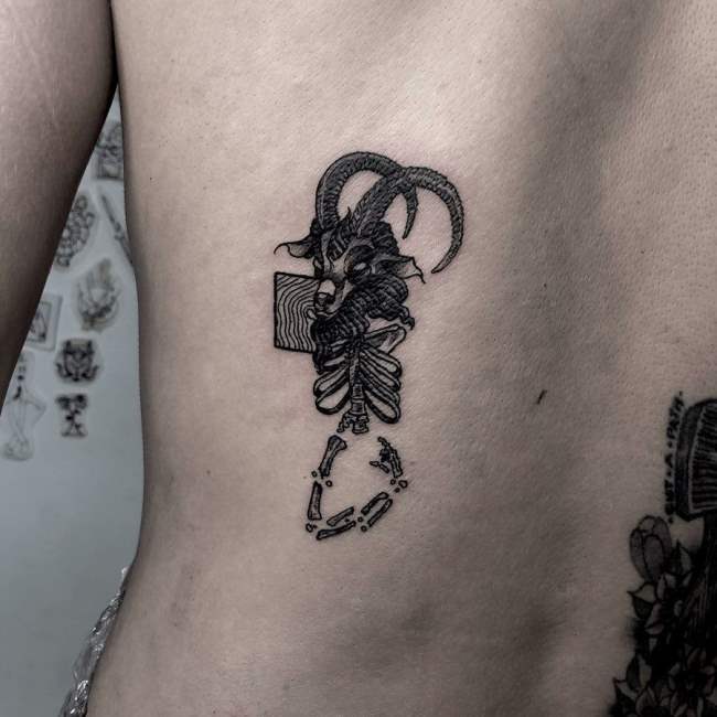 tattoo baphomet 124