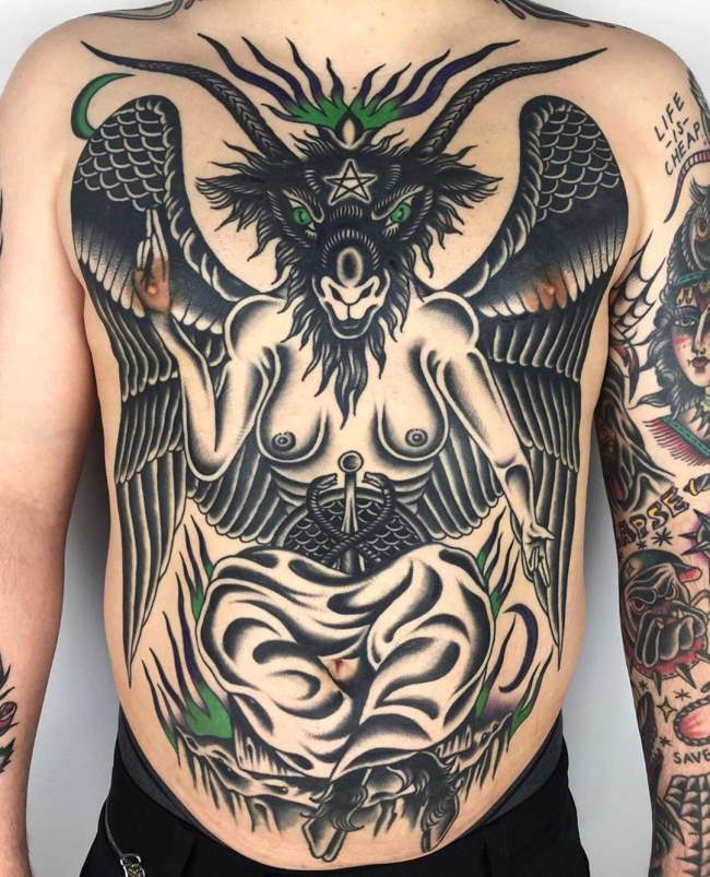 tattoo baphomet 126