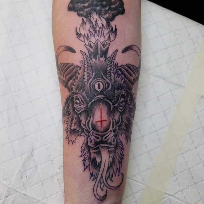 tattoo baphomet 134