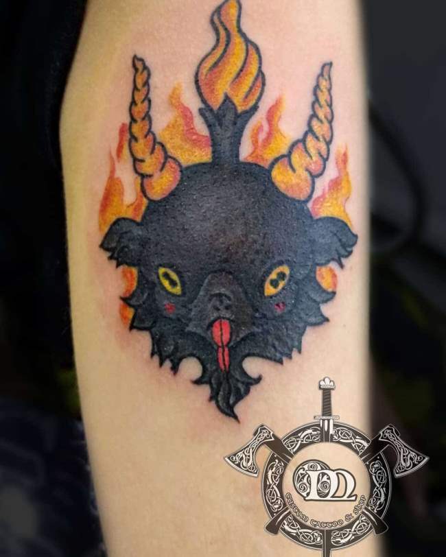 tattoo baphomet 140