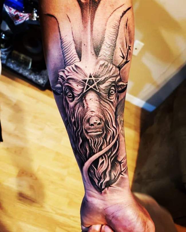 tattoo baphomet 144