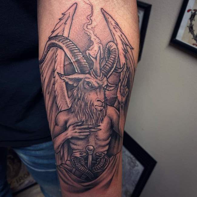 tattoo baphomet 148