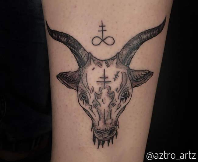 tattoo baphomet 154