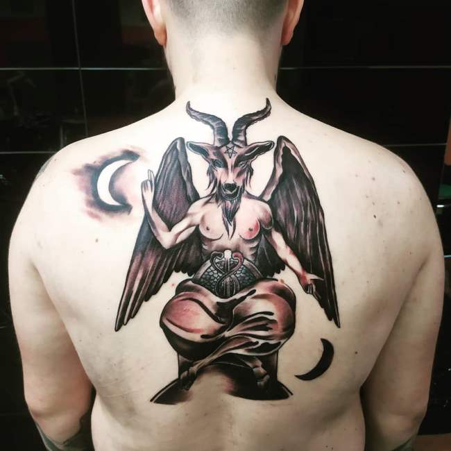 tattoo baphomet 158