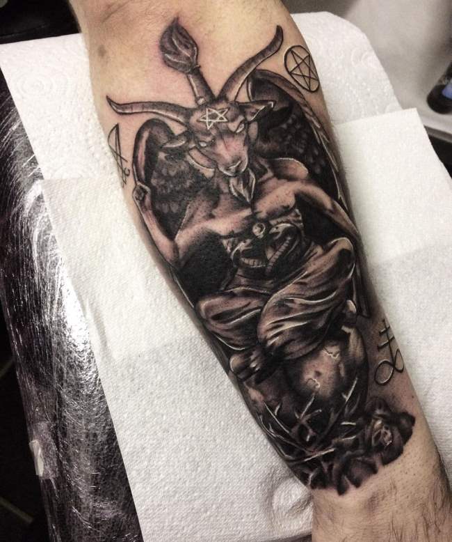 tattoo baphomet 166