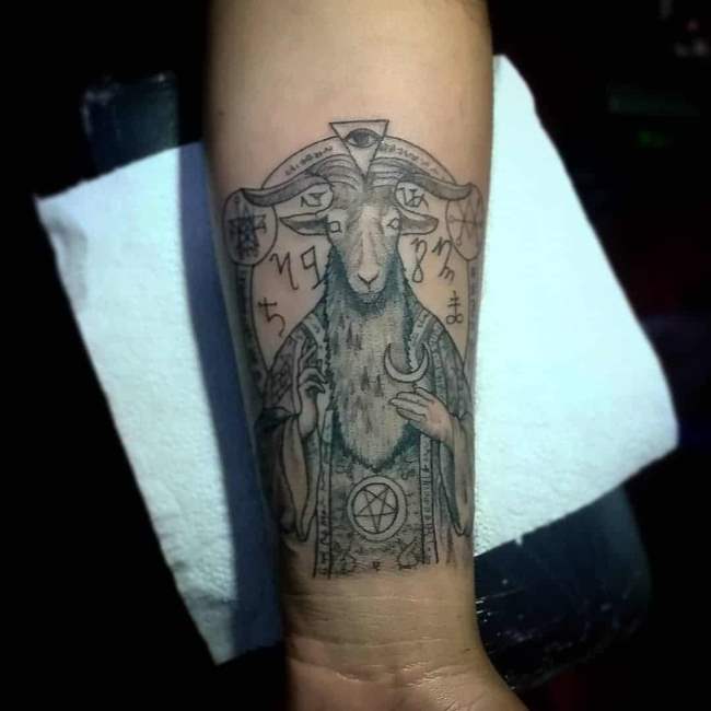 tattoo baphomet 180