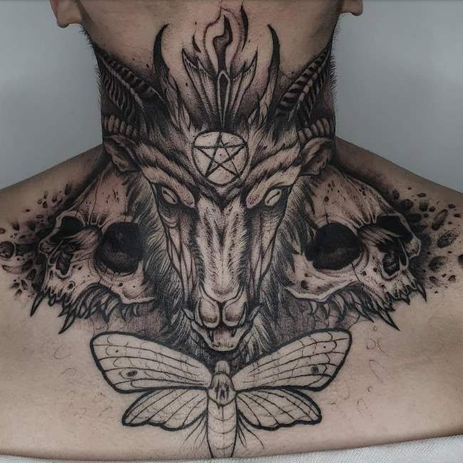 tattoo baphomet 196