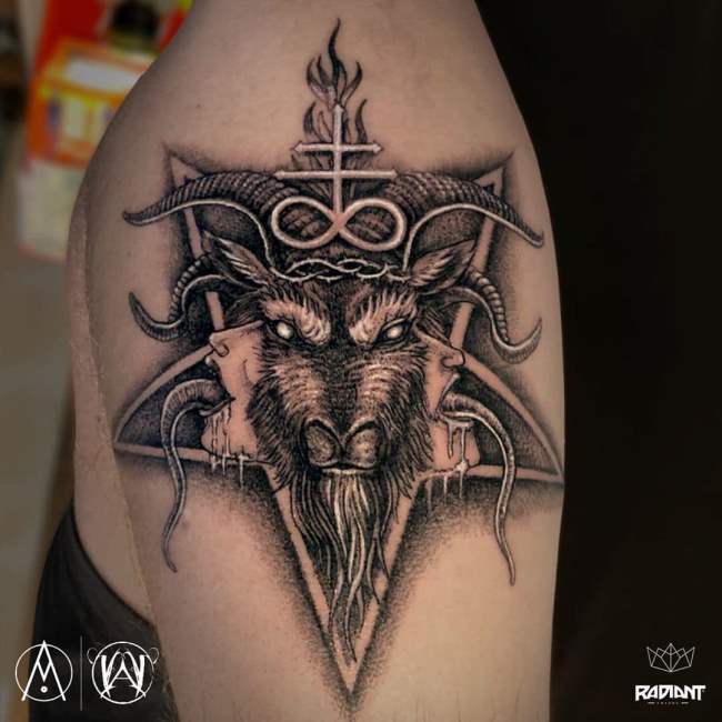 tattoo baphomet 198