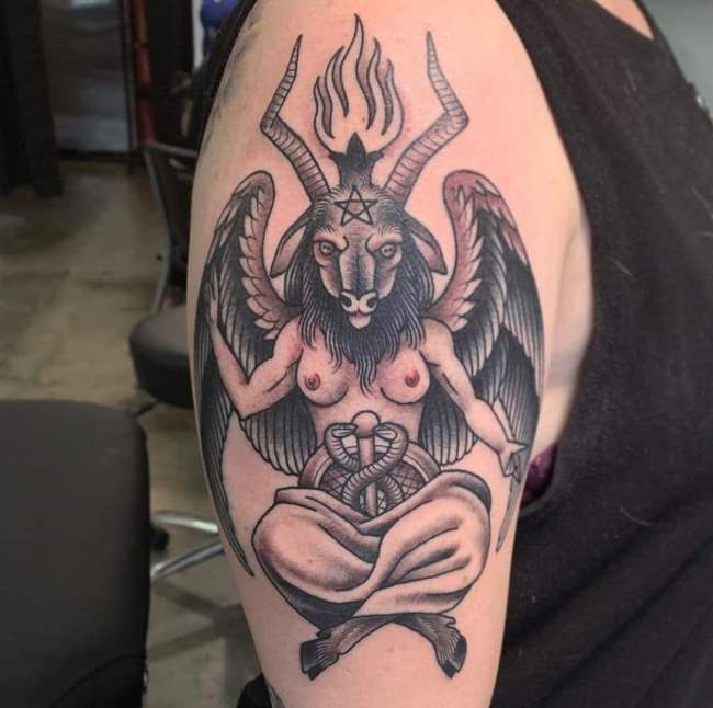 tattoo baphomet 212