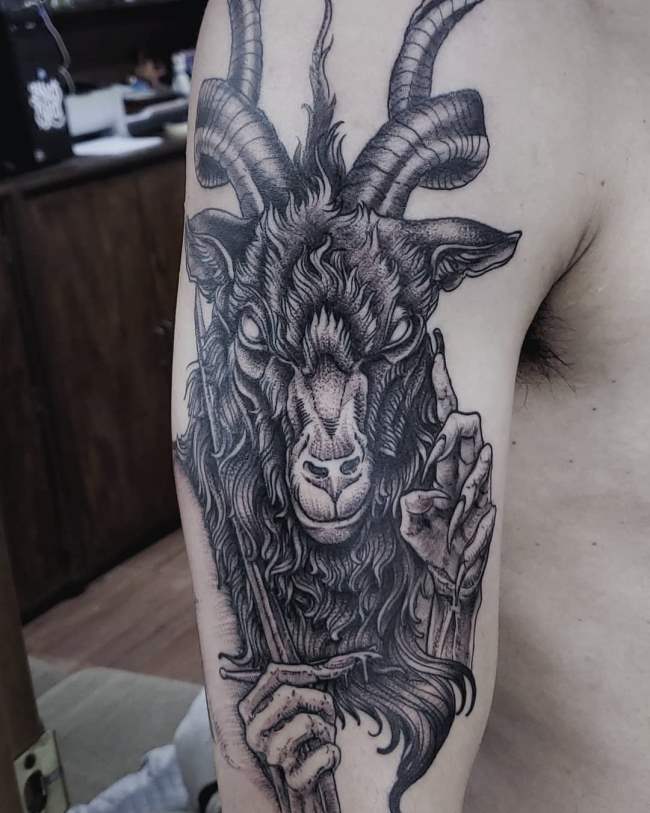 tattoo baphomet 232