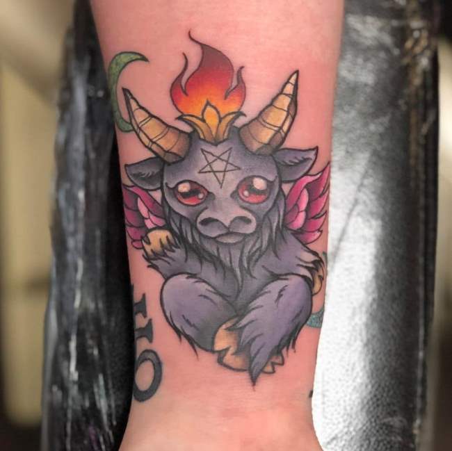 tattoo baphomet 64