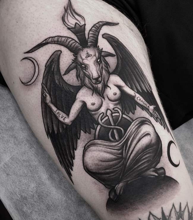 tattoo baphomet 68