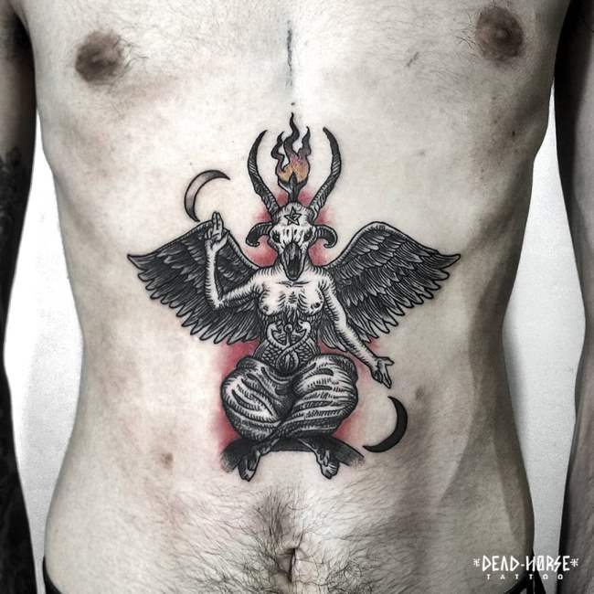 tattoo baphomet 74