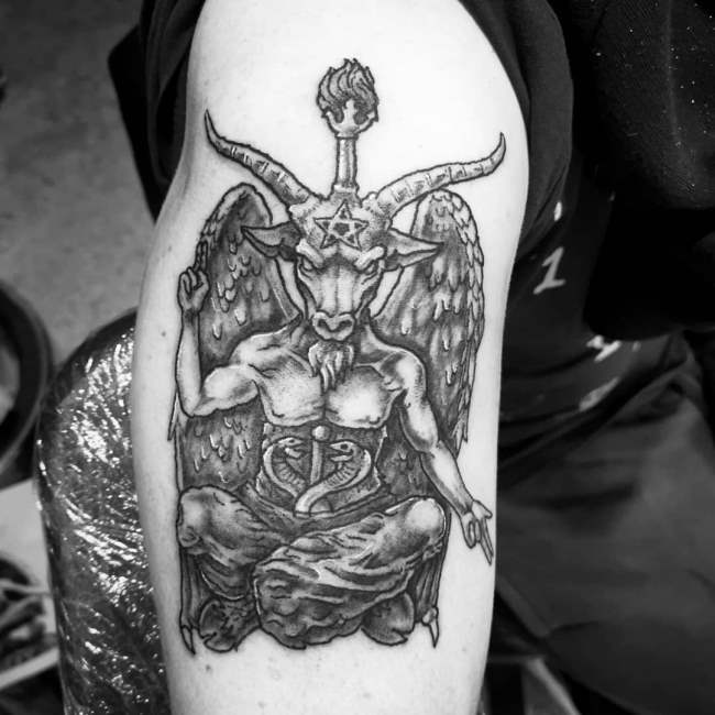 tattoo baphomet 84