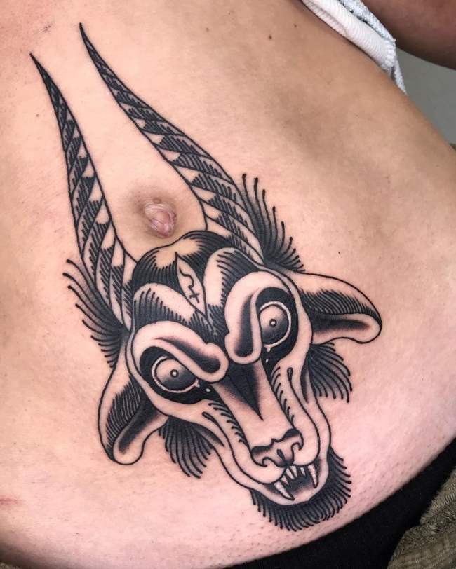 tattoo baphomet 86