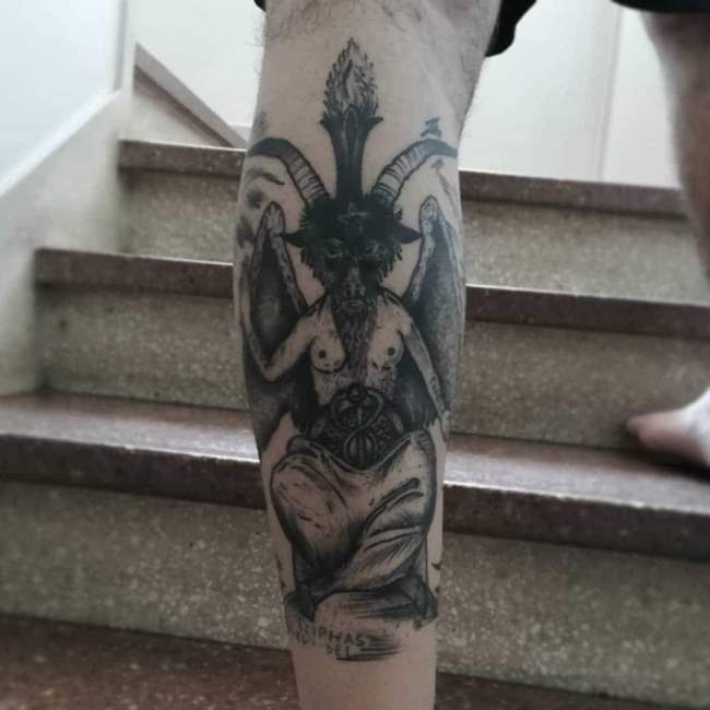 tattoo baphomet 96