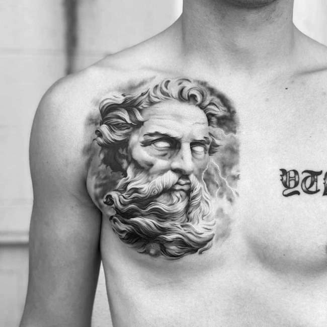 Tatuajes de Zeus – Simbolismos y 40 diseños modernos