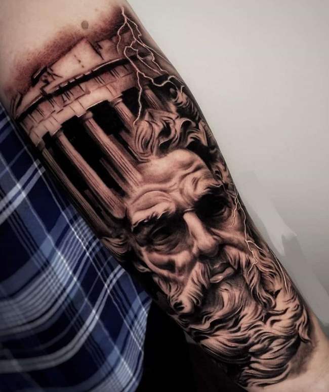 tattoo dios zeus 46