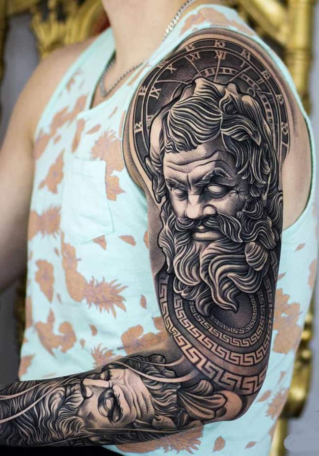 tattoo dios zeus 48