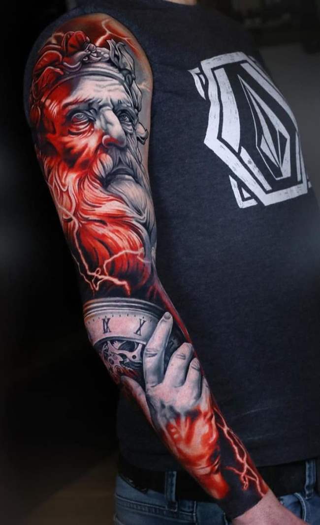 tattoo dios zeus 54