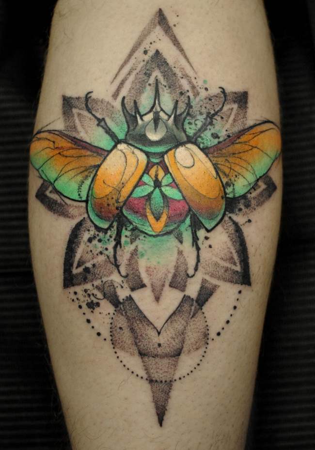 tattoo escarabajo 02