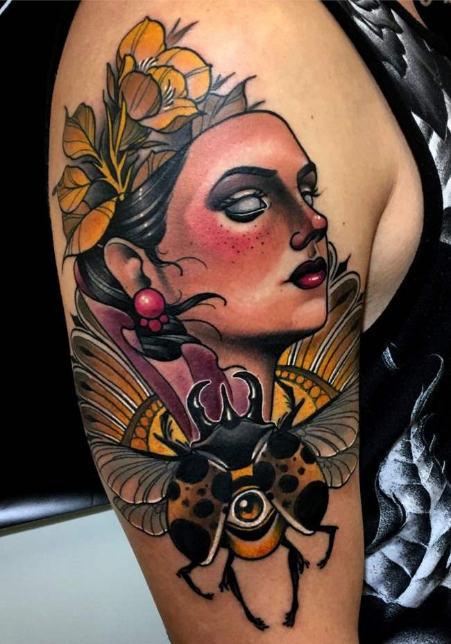 tattoo escarabajo 102