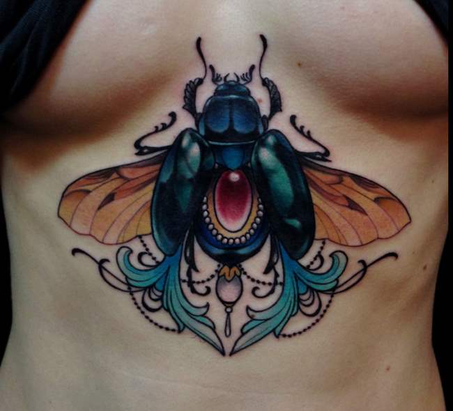 tattoo escarabajo 106