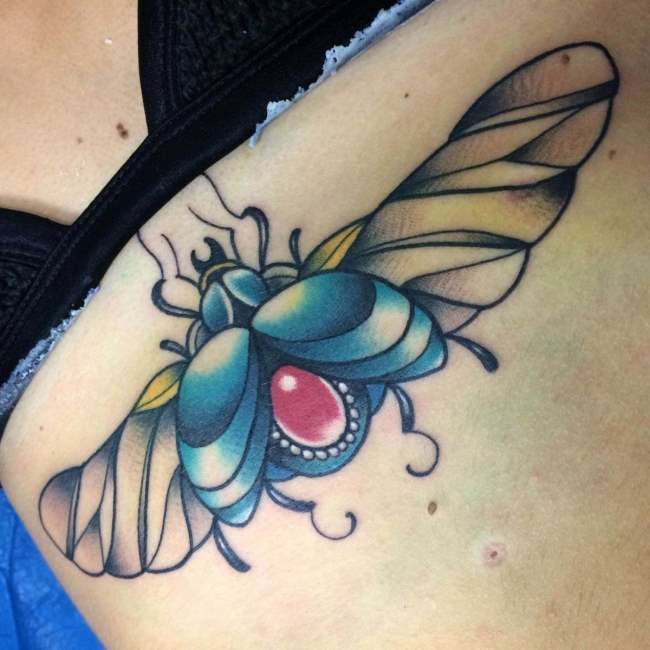tattoo escarabajo 114