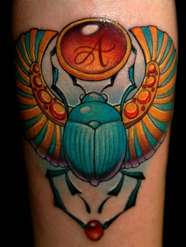 tattoo escarabajo 116