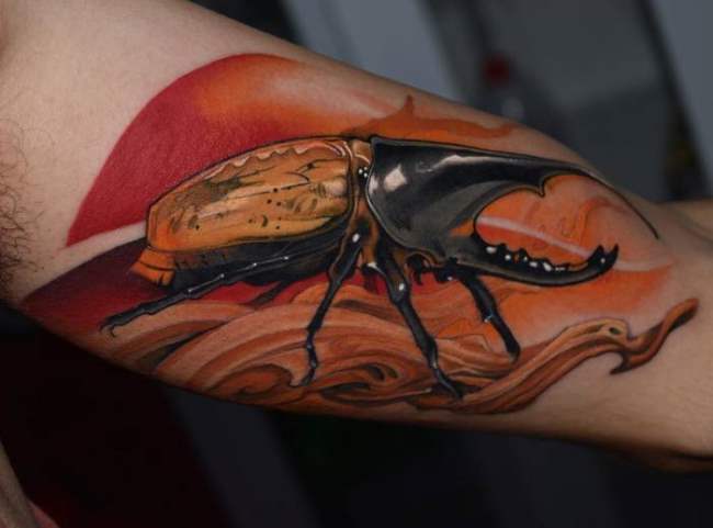 tattoo escarabajo 28
