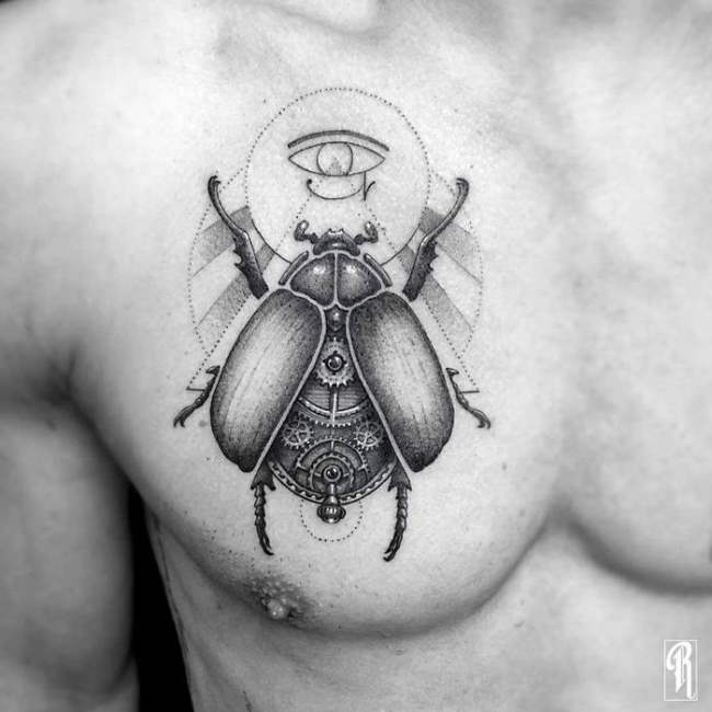 tattoo escarabajo 48