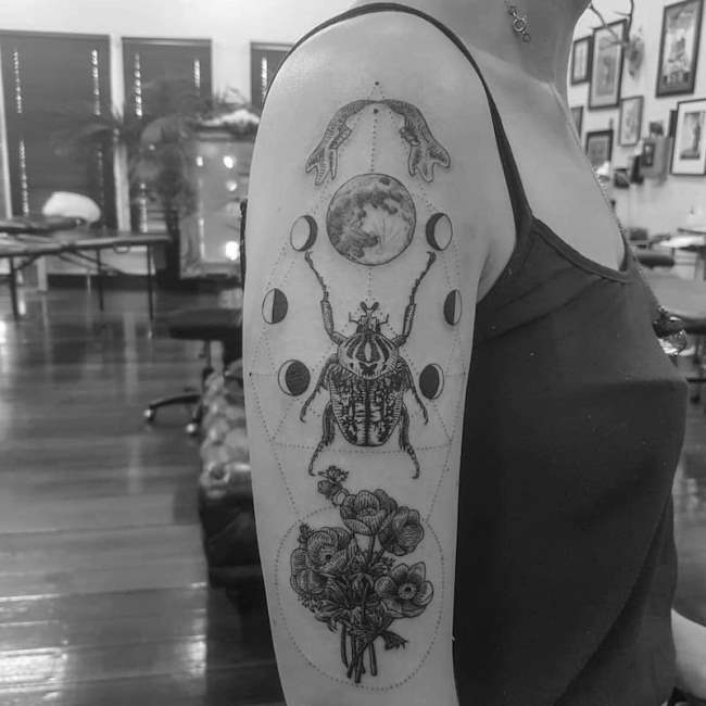 tattoo escarabajo 62