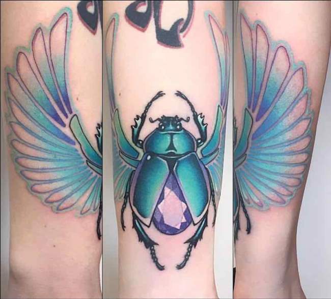 tattoo escarabajo 74