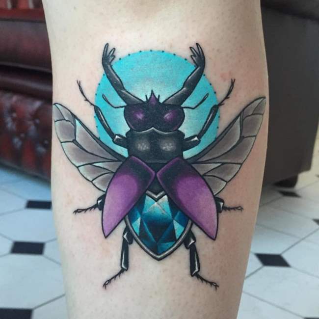 tattoo escarabajo 84