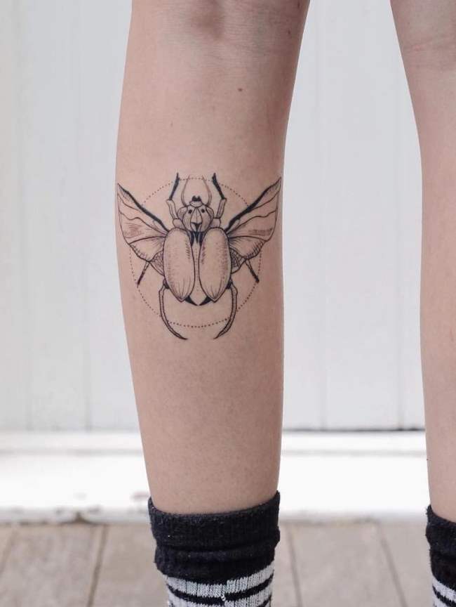tattoo escarabajo 86