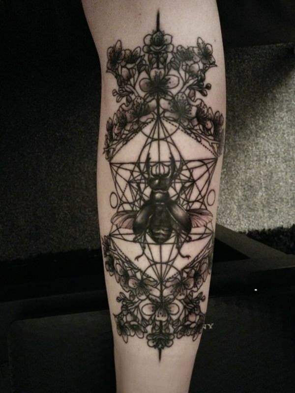 tattoo geometria sagrada 120