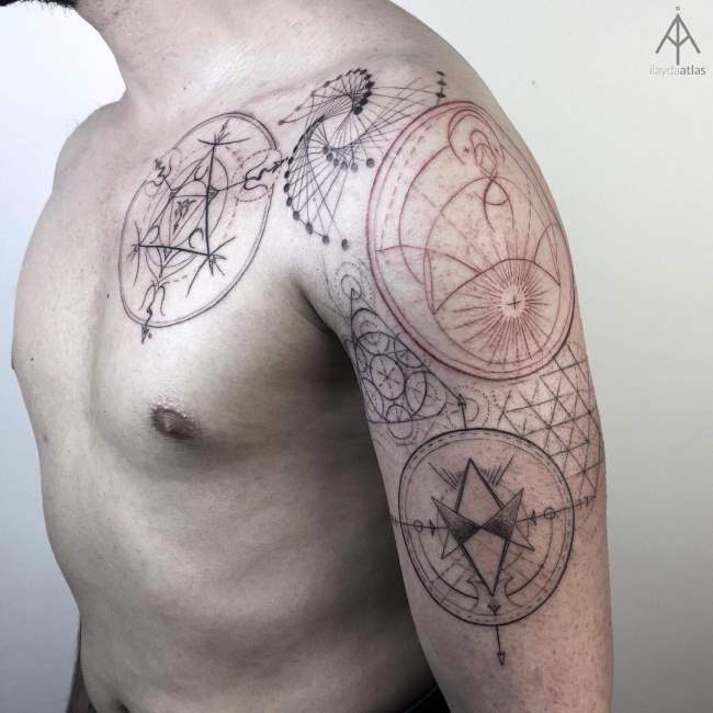 tattoo geometria sagrada 40