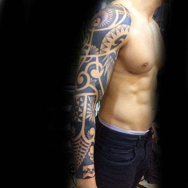 tattoo tribal brazo 14