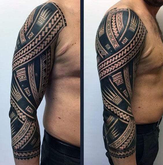 tattoo tribal brazo 74