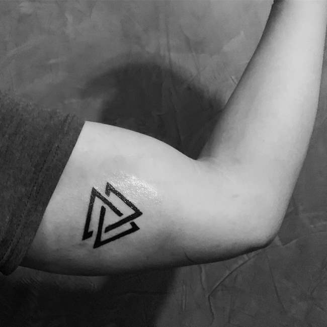 Tatuajes del Valknut, el símbolo nórdico