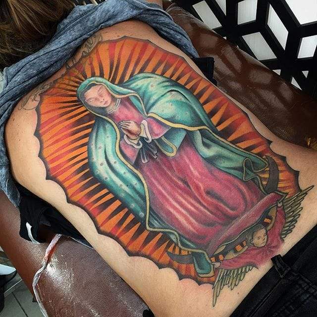 tattoo virgen guadalupe 22