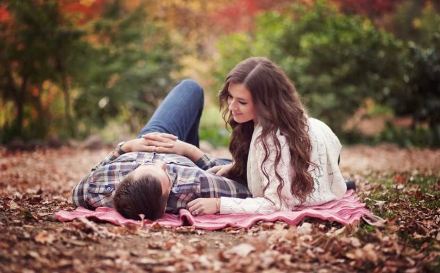 pareja enamorada