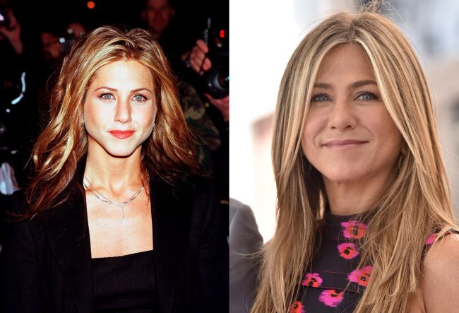 Jennifer Aniston rhinoplastie